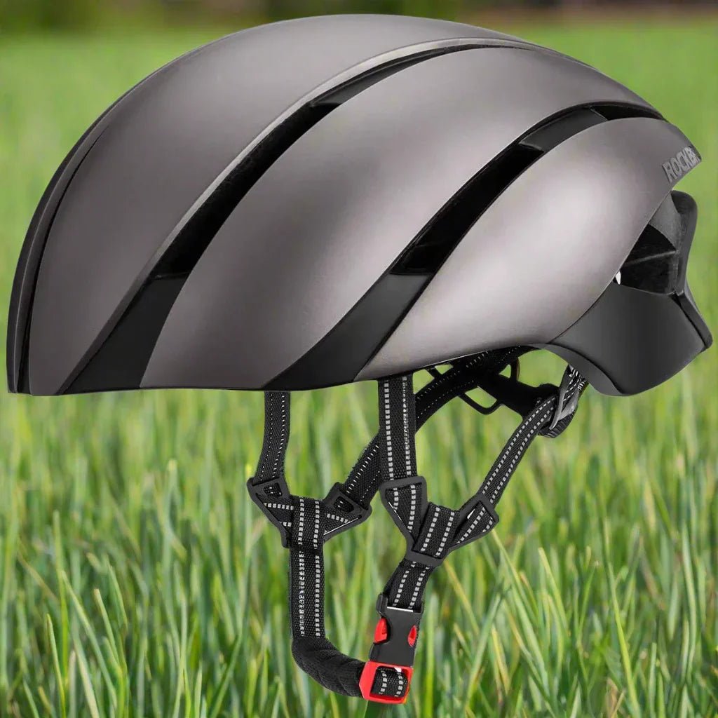 Casque de Vélo - AeroCyclingHelmet™ - Gris - Ma boutique