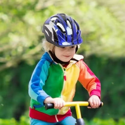 casque de vélo enfant bleu royal