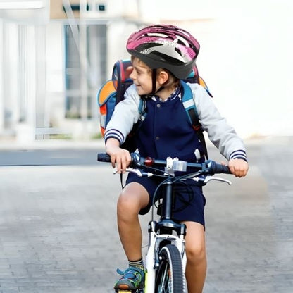 casque de vélo enfant rose