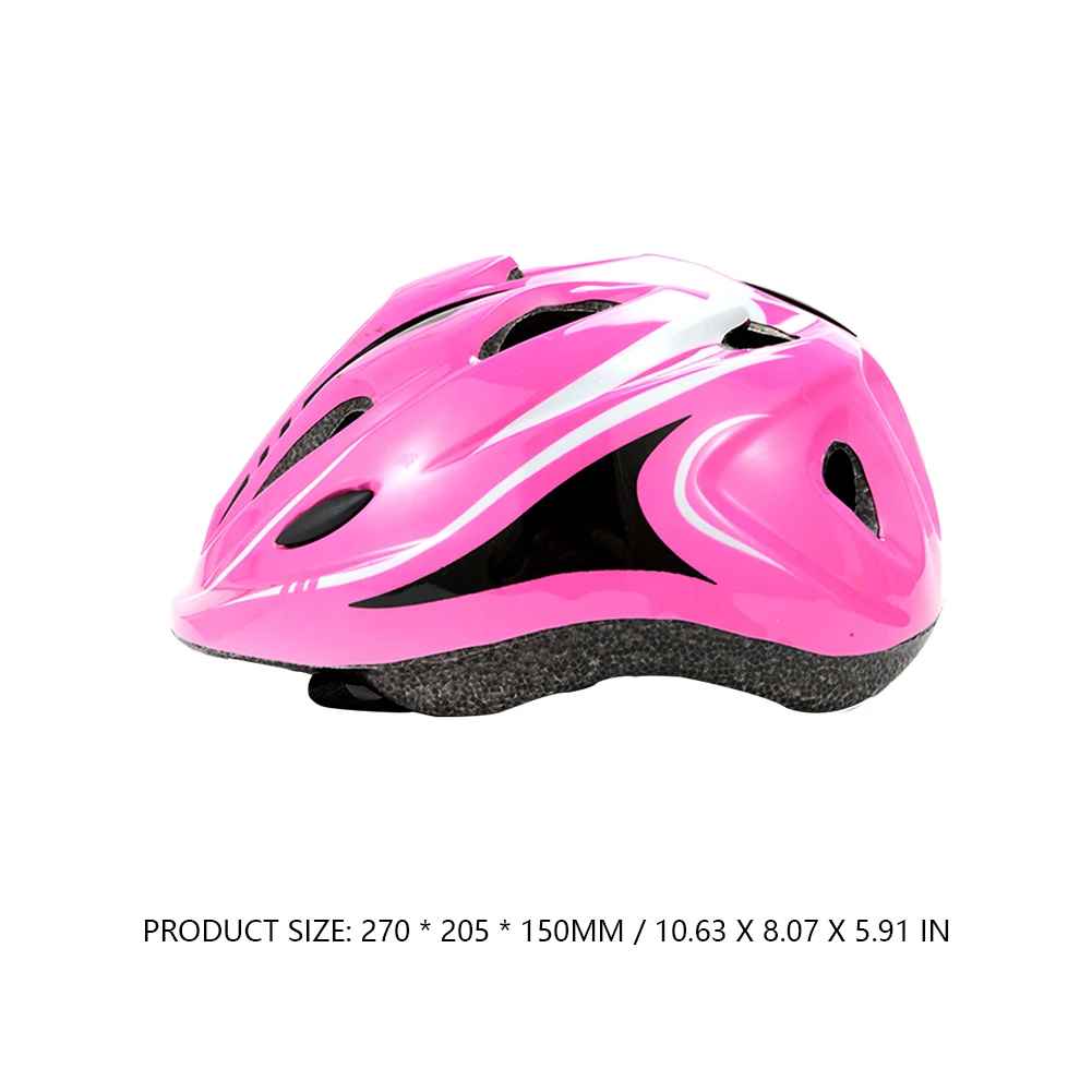 casque vélo enfant rose proche