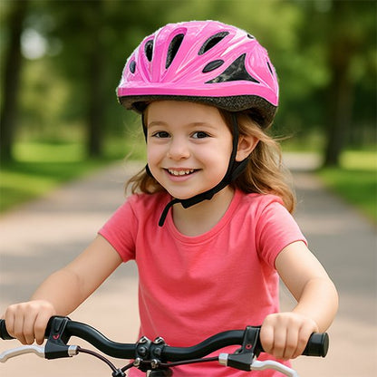 casque vélo enfant rose