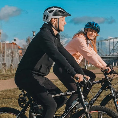 Casque vélo femme avec couple