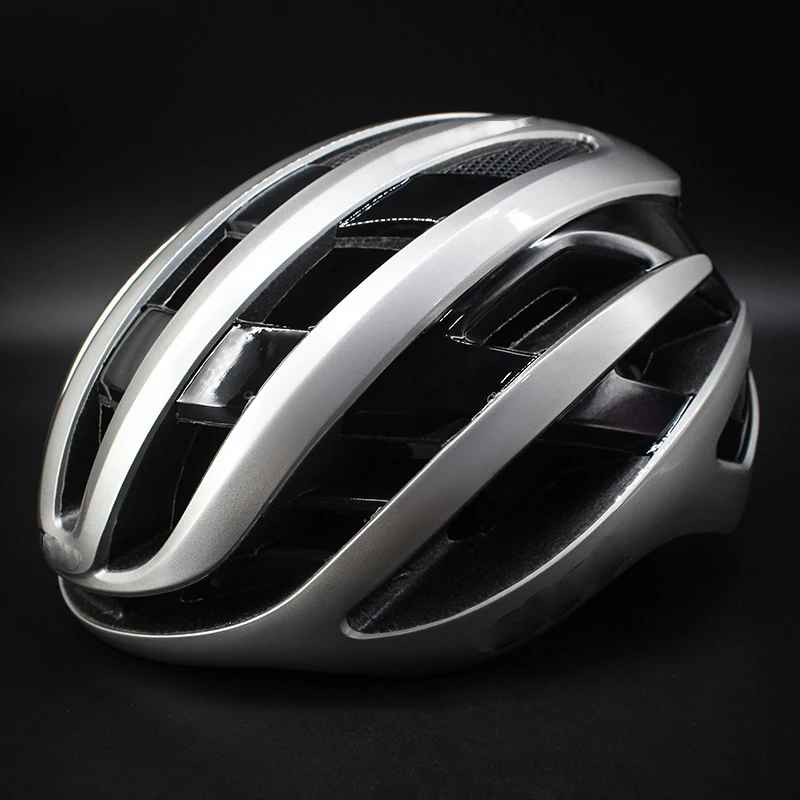 casque velo femme gris