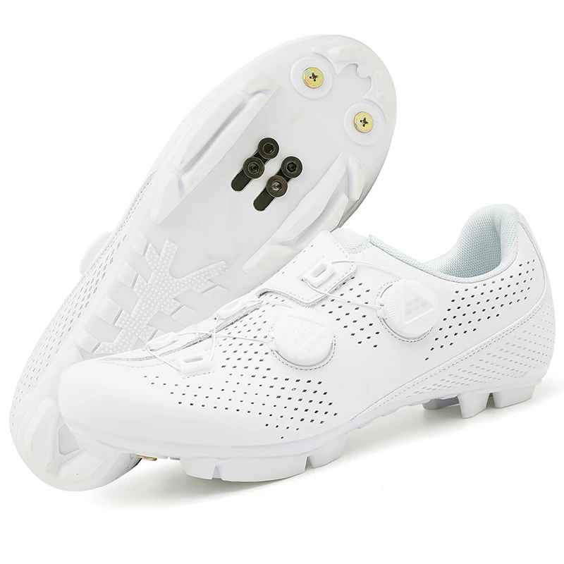chaussure pour vélo blanc mtb