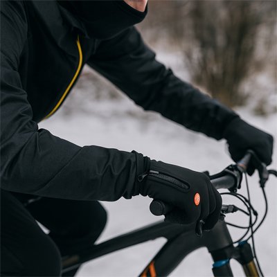 gants chauffants vélo hiver