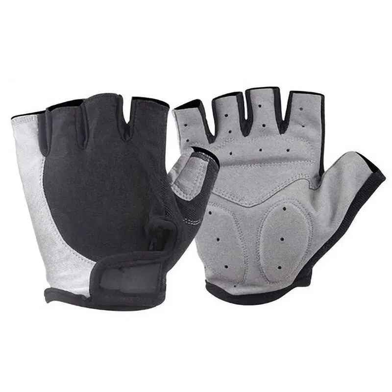 gants pour vélo gris