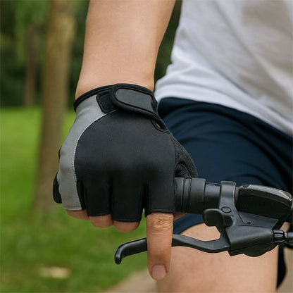 Gants pour vélo proche gris