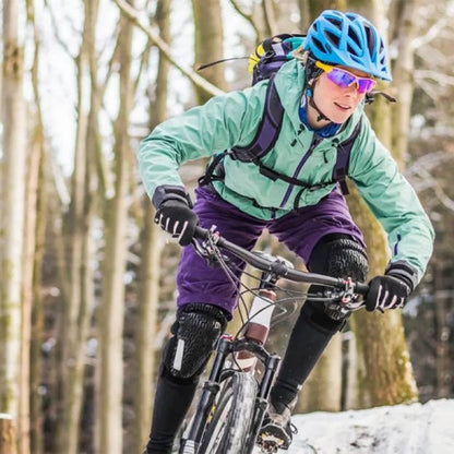 Gants vélo avec homme