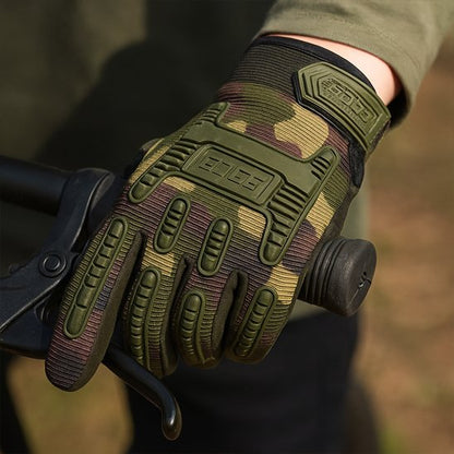 Gants vélo camouflage