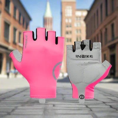 Gants Vélo - CyclingGloves™ - Moitié Rose - Vélo Plaisir