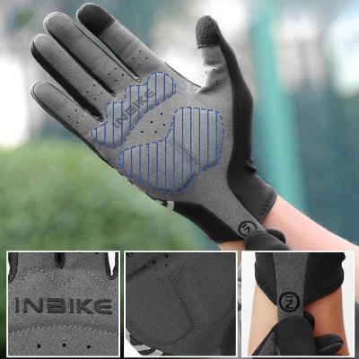 Gants Vélo - CyclingGloves™ - Noir - Vélo Plaisir