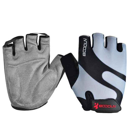 gants vélo gris
