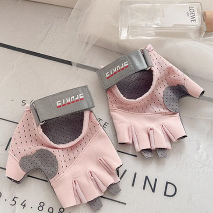 gants vélo produit rose