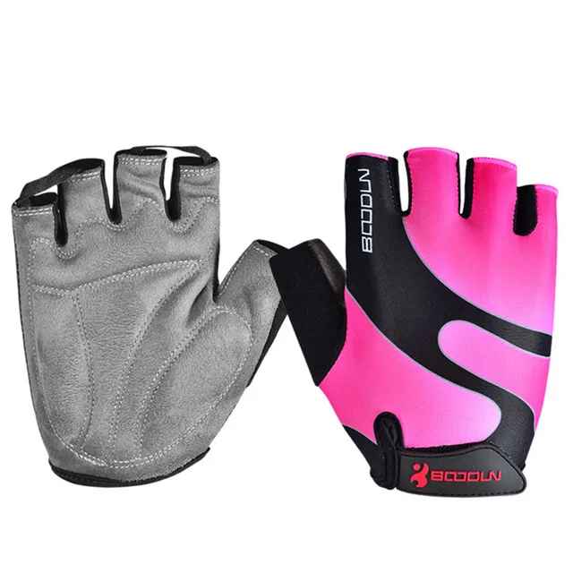 gants vélo rose