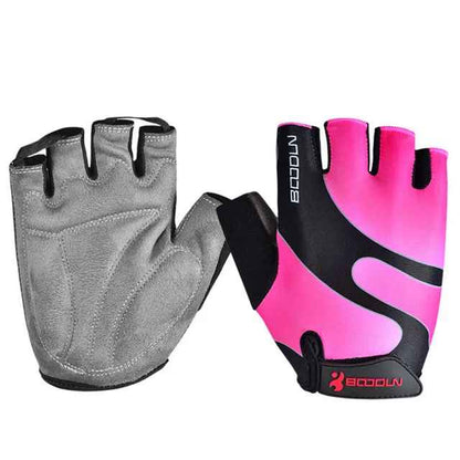 gants vélo rose