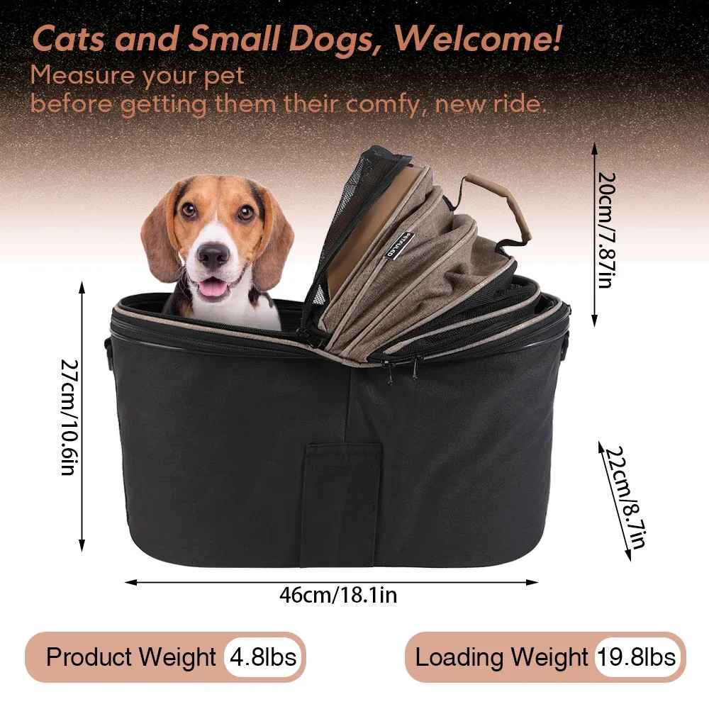 panier chien vélo dimensions