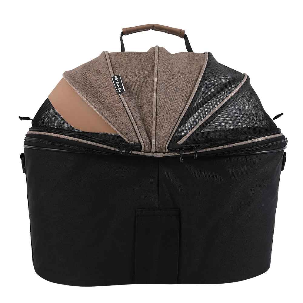 panier chien vélo fermé