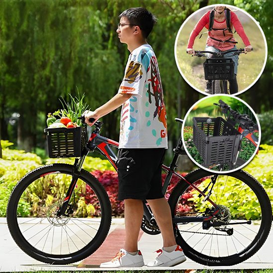 panier pour vélo de côté