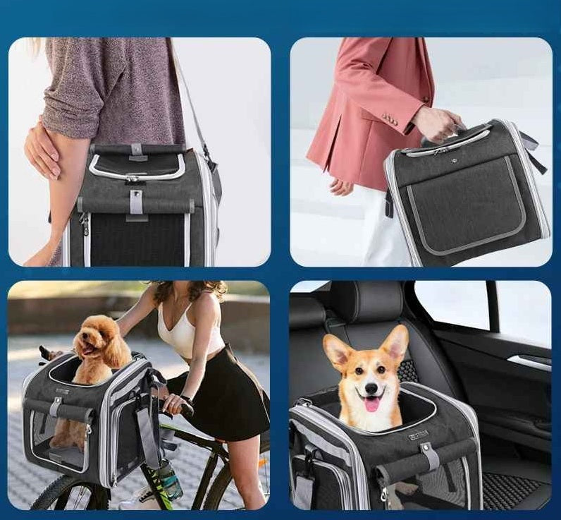 panier vélo chien différentes utilisations