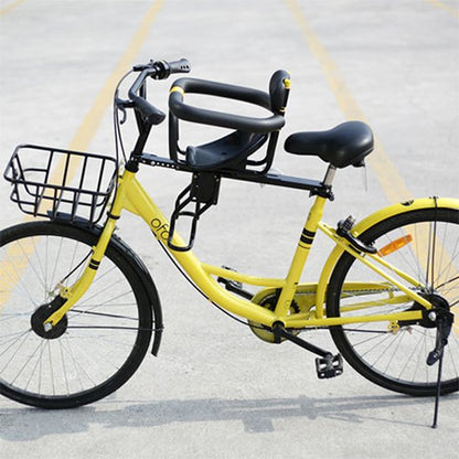 porte bébé vélo sur vélo de côté