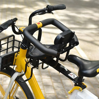 porte bébé vélo vu haut