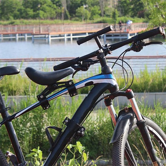 siège enfant vélo côté