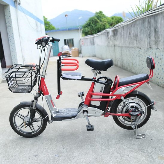 siège enfant vélo sur vélo électrique