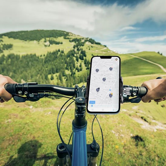support téléphone pour vélo montagne