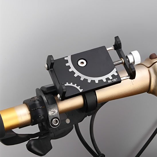 support téléphone pour vélo noir