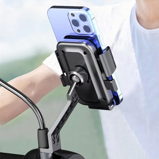 support téléphone vélo action