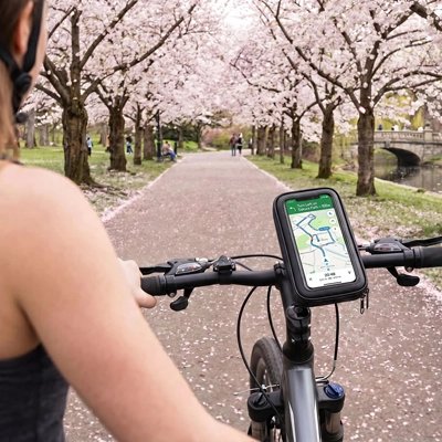 support téléphone vélo​ avec arbres