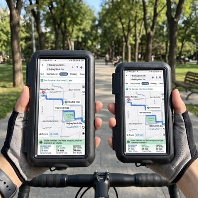 support téléphone vélo​ deux grandeurs