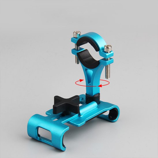 support téléphone vélo rotatif