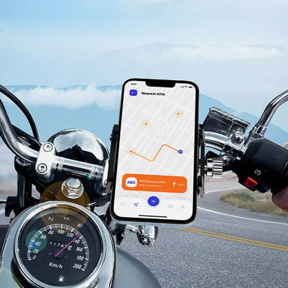 support téléphone vélo sur moto