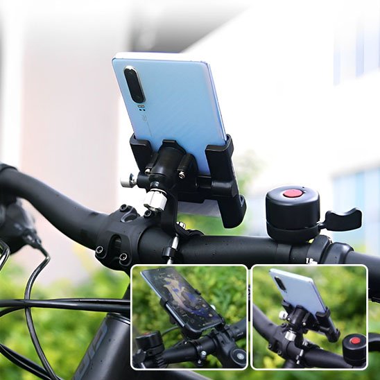 support téléphone vue arrière