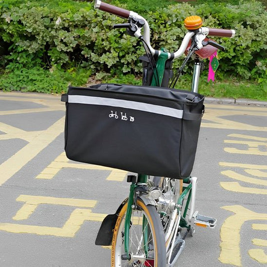 vélo panier sur vélo avant