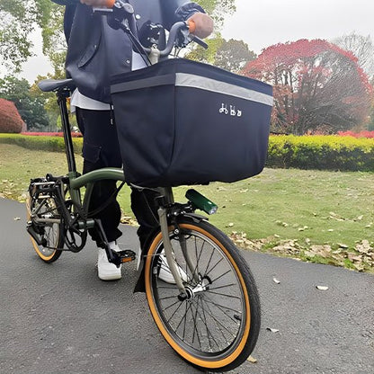 vélo panier sur vélo côté